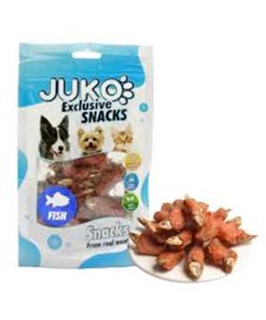 Levně Chicken & Fish JUKO Snacks 250g