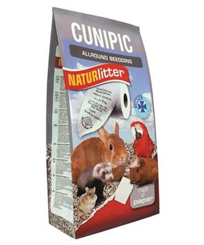 Podestýlka hlod. Naturlitter paper Cunipic