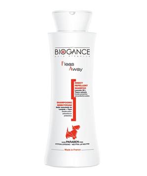 Levně Biogance šampon Fleas away dog - antiparazitní 250 ml