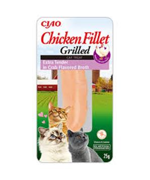 Levně Churu Cat Chicken Fillet Extra in Crab Flav.Broth 25g