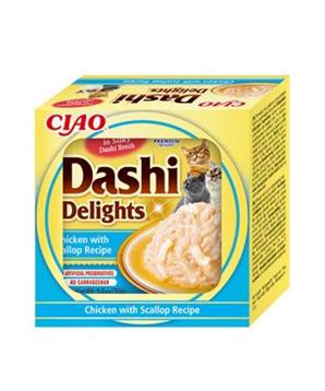 Levně Churu Cat CIAO Dashi kuře s hřebenatkou 70g