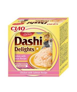 Levně Churu Cat CIAO Dashi kuře s lososem 70g
