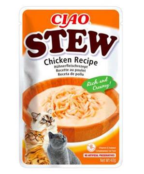 Levně Churu Cat CIAO Stew Chicken Recipe 40 g