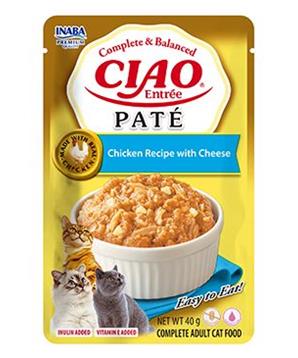 Churu Cat Entrée Paté Chicken Recipe with Cheese 