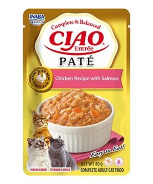 Churu Cat Entrée Paté Chicken Recipe with Salmon