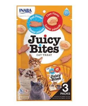 Levně Churu Cat Juicy Bites Fish&Clam Flavor 3x11,3g
