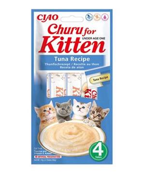 Levně Churu Cat Kitten Tuna Recipe 4x14g