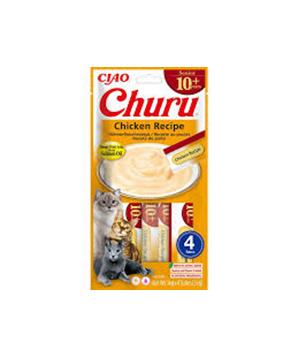 Levně Churu Cat Senior 10+ Chicken Recipe 4x14g