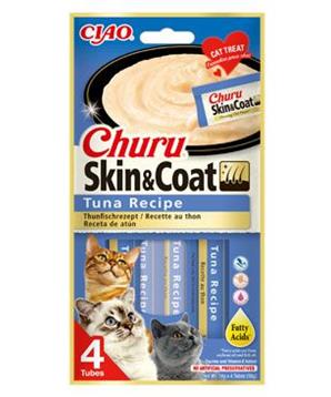 Levně Churu Cat Skin&Coat Tuna Recipe 4x14g