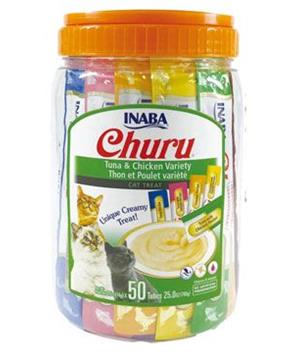 Levně Churu Cat Tuna&Chicken Varieties 50P