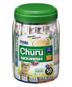 Levně Churu Cat Vet Nourish Purée Tuna&Chicken Var. 50x14g