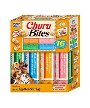 Levně Churu Dog BOX Bites Chicken wraps Variety 16x12g