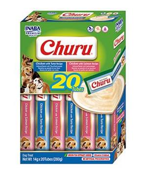 Levně Churu Dog BOX Chicken with Seafoods Variety 20x14g