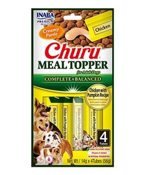 Churu Dog Meal Topper Chicken with Pumpkin Recipe