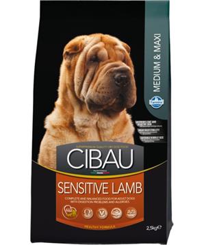 Levně CIBAU Dog Adult Sensitive Lamb&Rice 12 kg