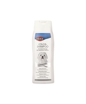 TRIXIE Color šampon - bílý 250 ml - pro světlé a bílosrsté psy
