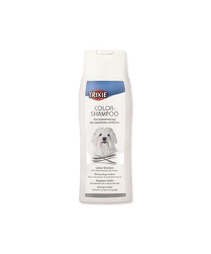 Levně Color šampon-bílý TRIXIE - pro světlé a bílosrsté psy 250 ml