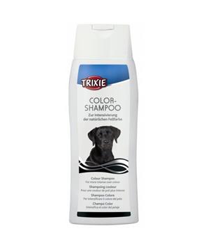 TRIXIE Color šampon - černý 250 ml - pro tmavé nebo černé psy