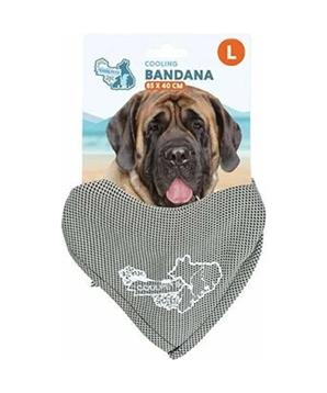 CoolPets chladící šátek Beige vel. L/85x40cm