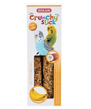Levně Crunchy Stick Parakeet Proso/Banán 2ks Zolux 1 bal.
