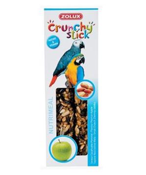 Levně Crunchy Stick Parrot Buráky/Jablko 2ks Zolux 1 bal.