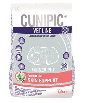 Cunipic VetLine Guinea Pig Skin support 1,4 kg