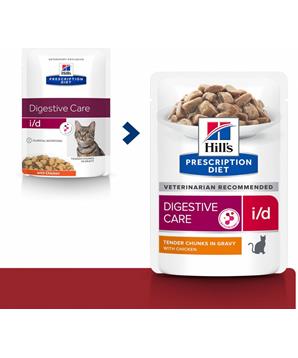 Levně Hill’s Fel. PD I/D Chicken Kapsa 12x85g