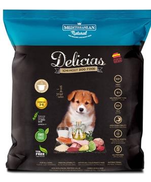 Levně Delicias Dog Puppy Soft poloměkké krmivo 800 g