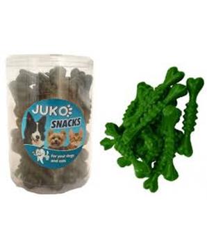 Levně Dentální kostičky Mint JUKO Snacks Dóza - cca 30ks