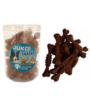 Levně Dentální kostičky Slanina JUKO Snacks Dóza - cca 30ks