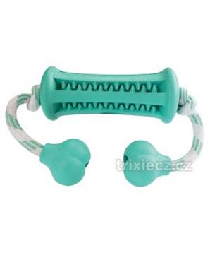 Levně Dentální péče mátový Curler s lanem KIDDOG 34 cm