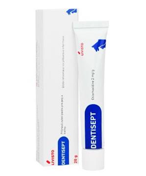 Dentisept 2mg/g pasta pro psy a kočky