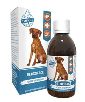 Levně Detoxikace sirup pro psy TOPVET 200ml
