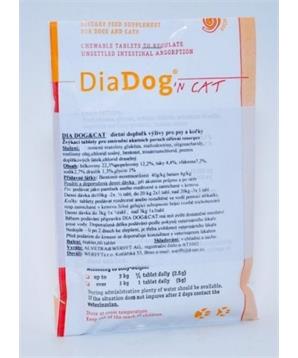 Werfft CHEMIE Dia dog & cat žvýkací tablety 