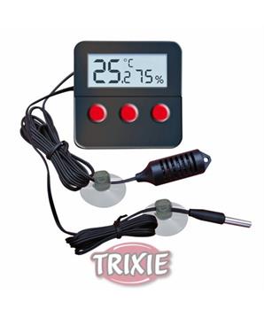 Levně Digitální Thermo/Hydrometr s dálkovým čidlem 1 ks
