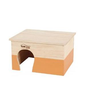 Levně Domek pro hlodavce HOME COLOR Zolux L bílý
