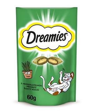 Levně Dreamies kočka pochoutka catnip 60 g