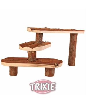 Levně Dřevěné schodiště pro hlodavce 38x24cm TRIXIE 1 ks