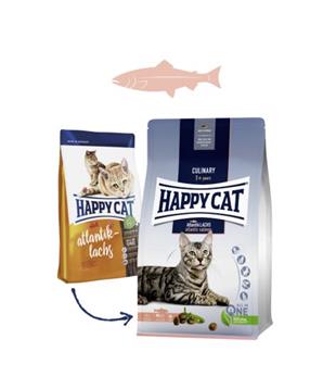 Levně HAPPY CAT Culinary Atlantik-Lachs / Losos 10 kg