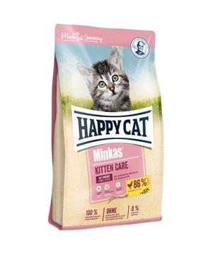 Levně HAPPY CAT Minkas Kitten Care Geflügel 10 kg