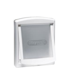 Levně Dvířka STAYWELL bílá s transparentním flapem 740 1 ks