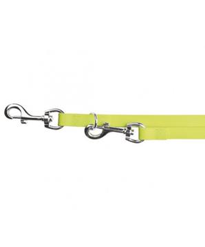 Levně Easy Life přepínací vodítko PVC S-XL 2,00 m/17 mm neon žluté