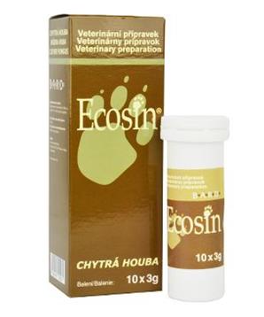 Levně Ecosin chytrá houba pro zvířata 10x3g