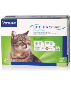 Effipro DUO Cat (1-6kg)- 4x0,5ml