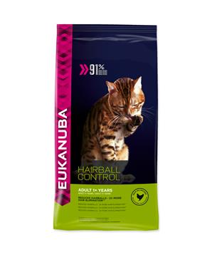 EUKANUBA Cat Adult Hairball Control