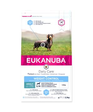 Levně EUKANUBA Daily Care Adult Small & Medium Breed Weight Control 2,3 kg