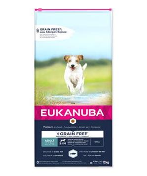 Eukanuba Dog Adult Small & Medium Grain Free 12kg