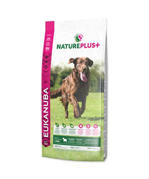 EUKANUBA Nature Plus+ Adult Large Breed Rich in freshly frozen Lamb