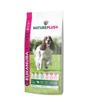 EUKANUBA Nature Plus+ Adult Medium Breed Rich in freshly frozen Lamb