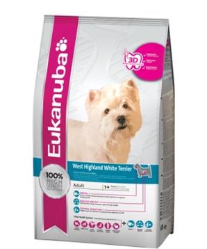 Levně Eukanuba West Highland a White Terrier 2,5 kg